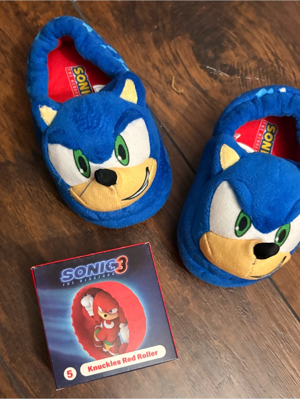 Sonic the Hedgehog Kids Blue Slipper Set